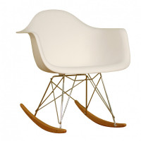 Mod Made MM-PC-018R-White Paris Tower Rocker