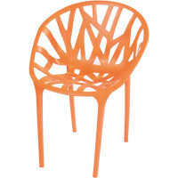 Mod Made MM-PC-069-Orange Branch Chair 2-Pack