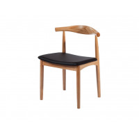 Mod Made MM-WS-021-Natural Solid Wood Chair