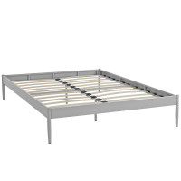 Modway MOD-5473-GRY Elsie Full Bed Frame in Gray