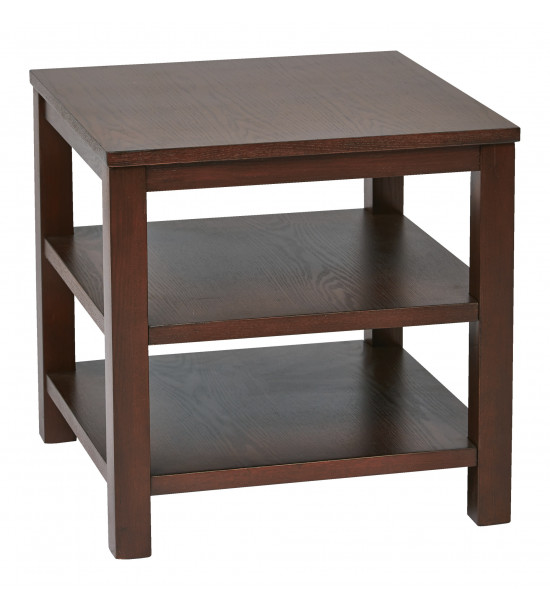 Ave Six MRG09S-MAH Merge 20 Square End Table mahogany Finish Ave Six MRG09S-MAH Merge 20 Square End Table mahogany Finish