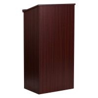 Flash Furniture Mahogany Stand-Up Lectern MT-M8830-LECT-MAH-GG