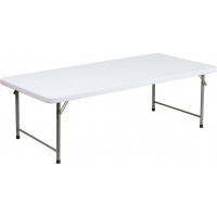 Flash Furniture RB-3060-KID-GG Kid'S Folding Table in White