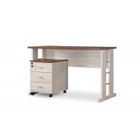 Baxton Studio SD-02 SD-DW-Oak Woodrow Writing Desk