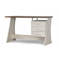 Baxton Studio SD-05-Oak Parallax Writing Desk
