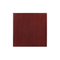 Flash Furniture TP-MAH-2424-GG 24" Square Resin Mahogany Table Top
