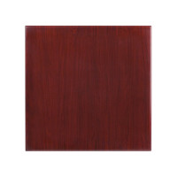 Flash Furniture TP-MAH-3030-GG 30" Square Resin Mahogany Table Top