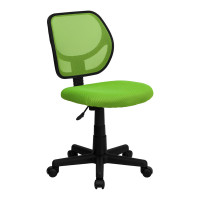 Flash Furniture Mid-Back Green Mesh Task Chair and Computer Chair WA-3074-GN-GG