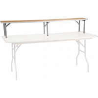 Flash Furniture XA-72-RS-GG 72" X 12" X 12" Bar Top Riser in Natural