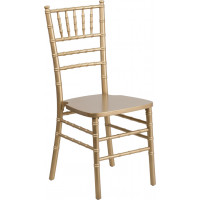 Flash Furniture XS-GOLD-GG Flash Elegance Gold Wood Chiavari Chair