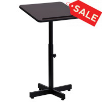 Flash Furniture Adjustable Height Metal Lectern XU-LECTERN-ADJ-GG