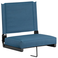 Flash Furniture XU-STA-GN-GG Stadium Chair in Teal