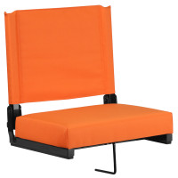Flash Furniture XU-STA-OR-GG Stadium Chair in Orange