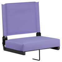 Flash Furniture XU-STA-PUR-GG Stadium Chair in Purple