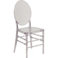 Flash Furniture Y-3-GG Flash Elegance Crystal Ice Stacking Florence Chair