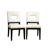 Baxton Studio Dining Chair White Y-765-155 Set of 2
