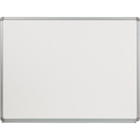 Flash Furniture YU-90X120-POR-GG Porcelain Magnetic Marker Board