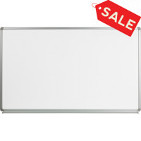 Flash Furniture YU-90X150-WHITE-GG Magnetic Marker Board