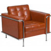 Flash Furniture ZB-LESLEY-8090-CHAIR-COG-GG Reception chair in Cognac